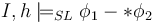 I,h \models_{SL} \phi_1 -* \phi_2